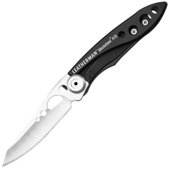 Многофункциональный нож LEATHERMAN SKELETOOL KB BLACK&Silver 833175